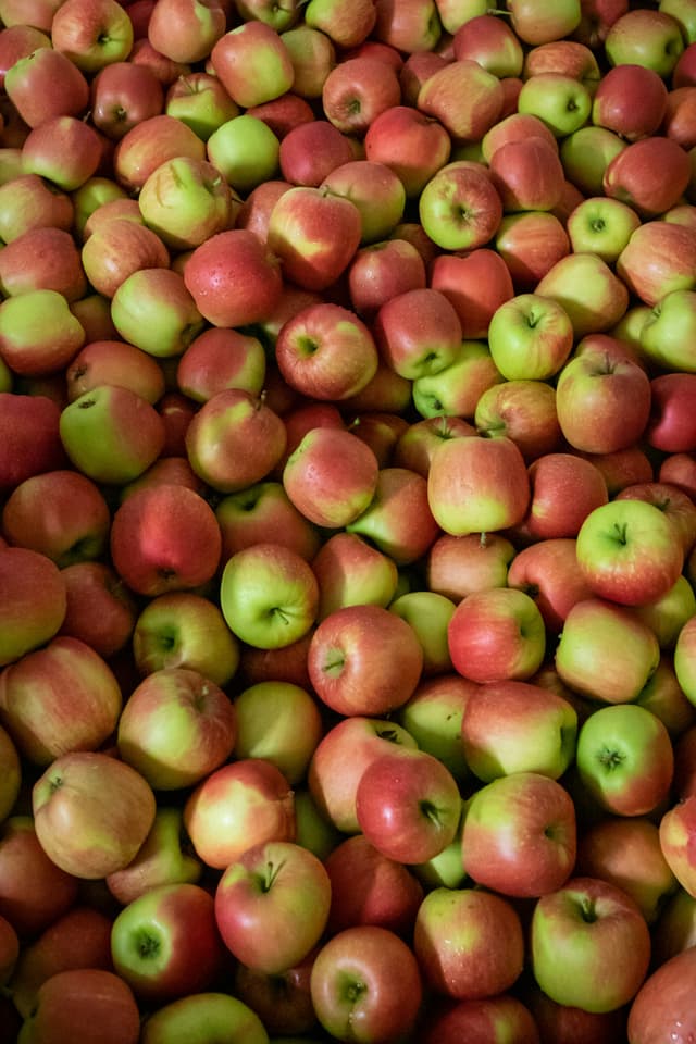 Red-Green Apples